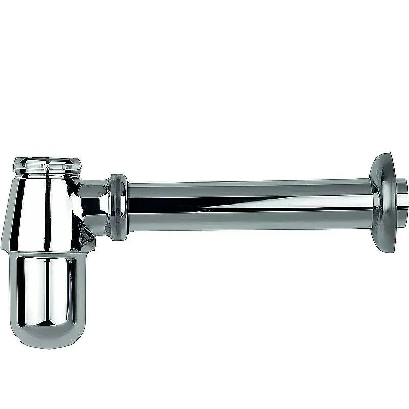 Сифон для раковины Haiba HB80 Хром — фото 3, Сифоны для раковины