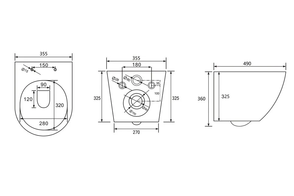 Товар: Комплект подвесной унитаз ABBER Bequem AC1100T белый с инсталляцией AC0105 и кнопкой AC0120MB черный матовый AC1100T-AC0105-AC0120MB - фото 8 Комплект подвесной унитаз ABBER Bequem AC1100T белый с инсталляцией AC0105 и кнопкой AC0120MB черный матовый AC1100T-AC0105-AC0120MB — фото 8, Комплекты унитаз + инсталляция