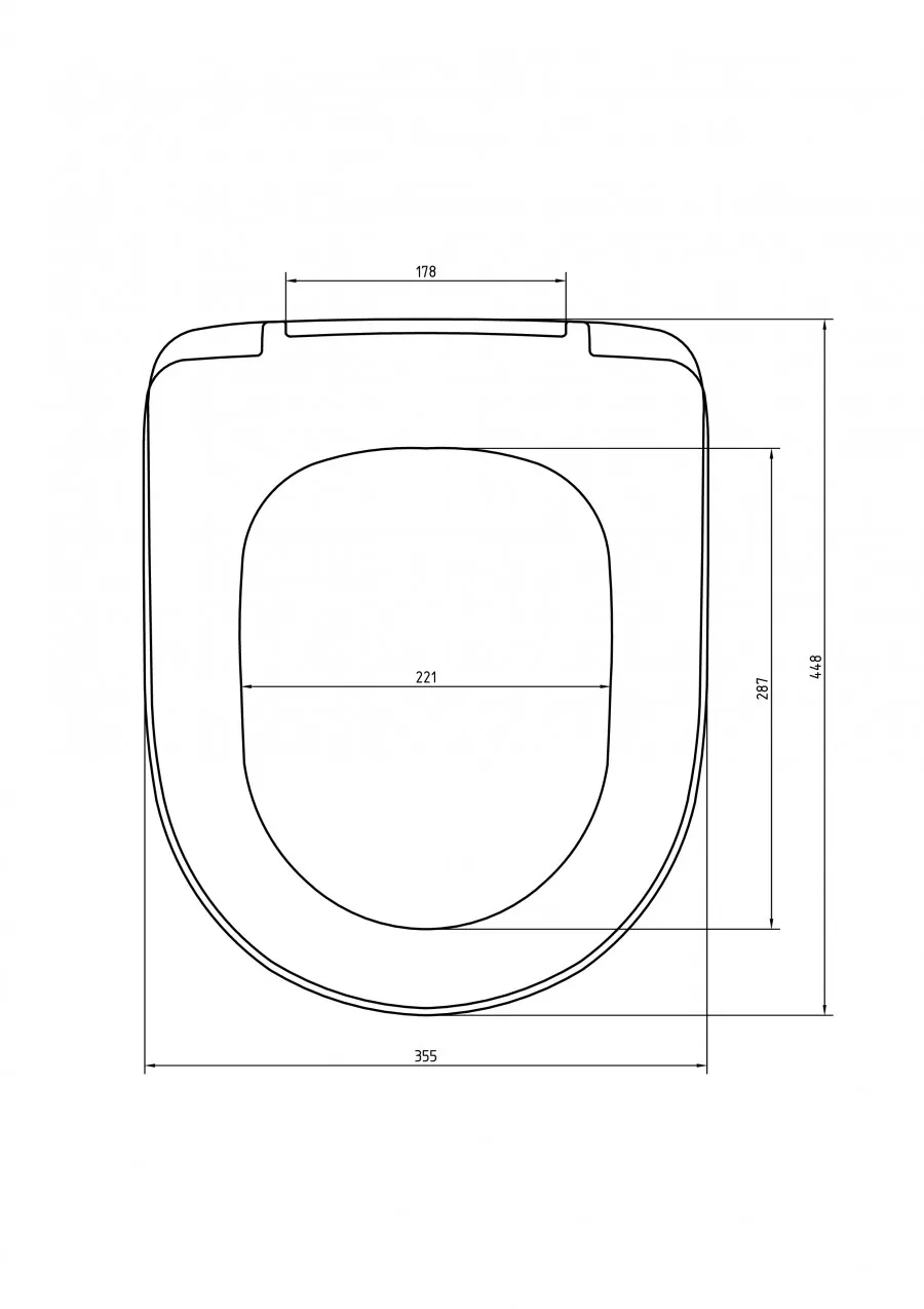 АЛЬКОР Сиденье для унитаза (дюропласт). САНТЕК 1WH301806 — фото 12, Сиденья для унитаза