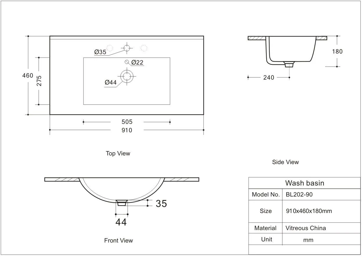 Товар: Раковина Aquanet Flow 90 00347432 - фото 7 Раковина Aquanet Flow 90 00347432 — фото 7, Раковины