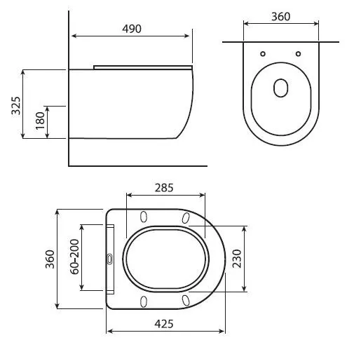 Товар: Крышка-сиденье для унитаза Allen Brau Fantasy Smartfix, Soft-Close 4.11005.31 черный матовый - фото 7 Крышка-сиденье для унитаза Allen Brau Fantasy Smartfix, Soft-Close 4.11005.31 черный матовый — фото 7, Сиденья для унитаза