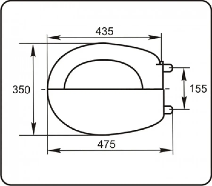 БРИЗ Сиденье для унитаза СУ 64.07.80 (полипропилен) с пласт. крепл. САНТЕК 1WH301947 — фото 12, Сиденья для унитаза
