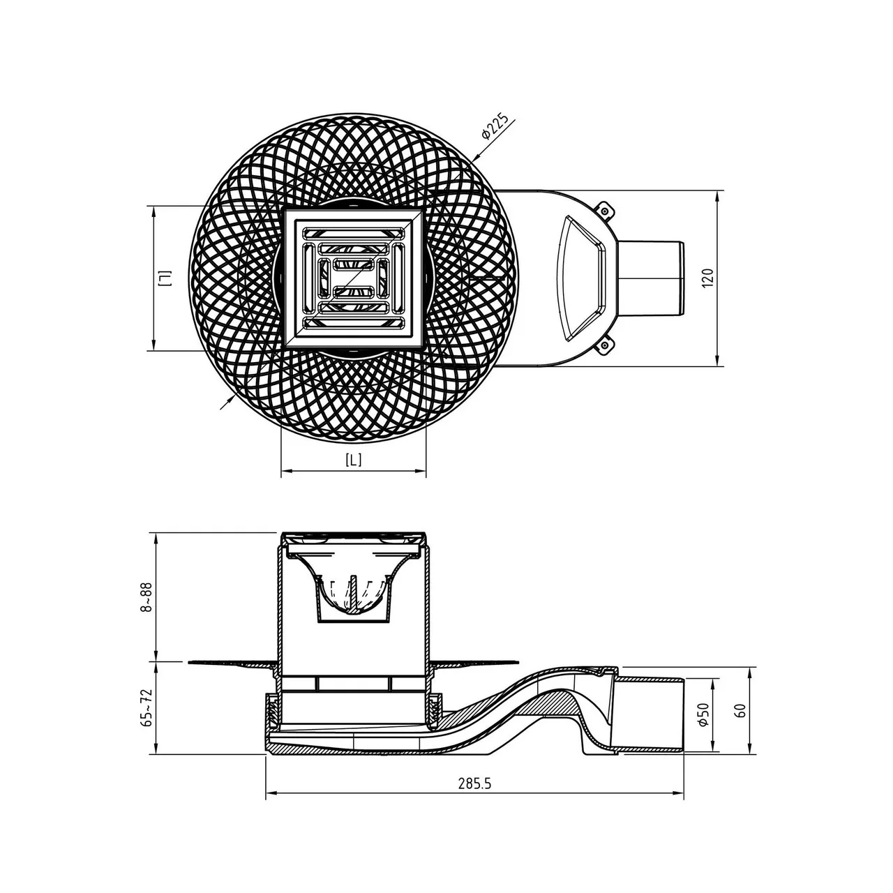 Товар: Трап BERGES водосток PLATZ Antik 150х150, бронза, S-сифон D50 H60 боковой 094161 - фото 12 Трап BERGES водосток PLATZ Antik 150х150, бронза, S-сифон D50 H60 боковой 094161 — фото 12, Трапы для душа