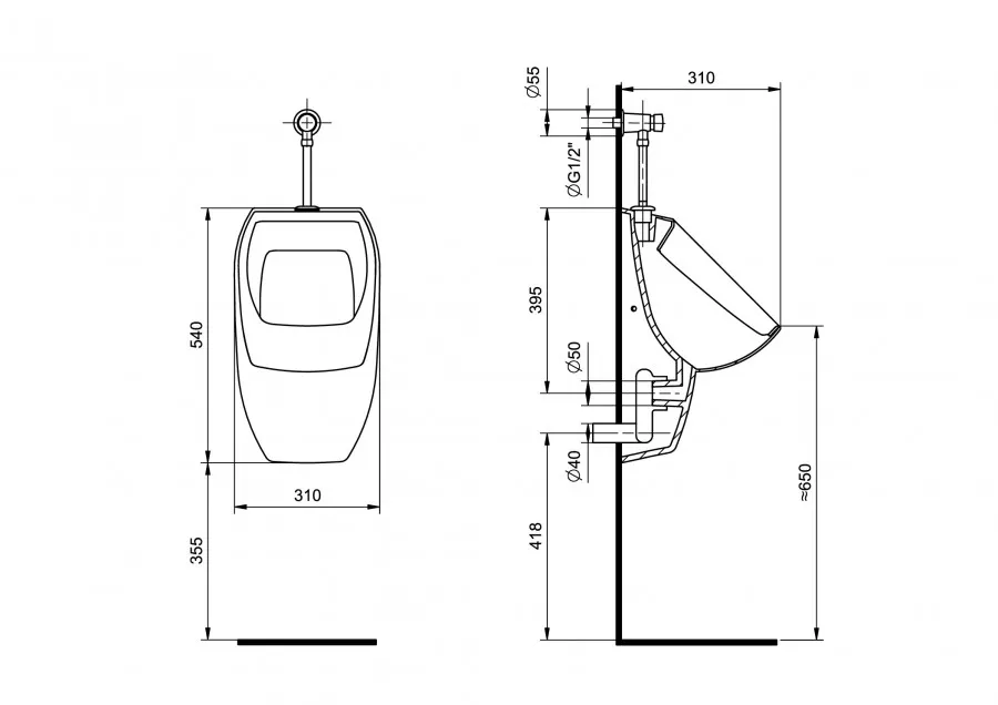 Товар: ГАЛА Сифон для писсуара горизонтальный, САНТЕК 1WH302086 - фото 3 ГАЛА Сифон для писсуара горизонтальный, САНТЕК 1WH302086 — фото 3, Писсуары