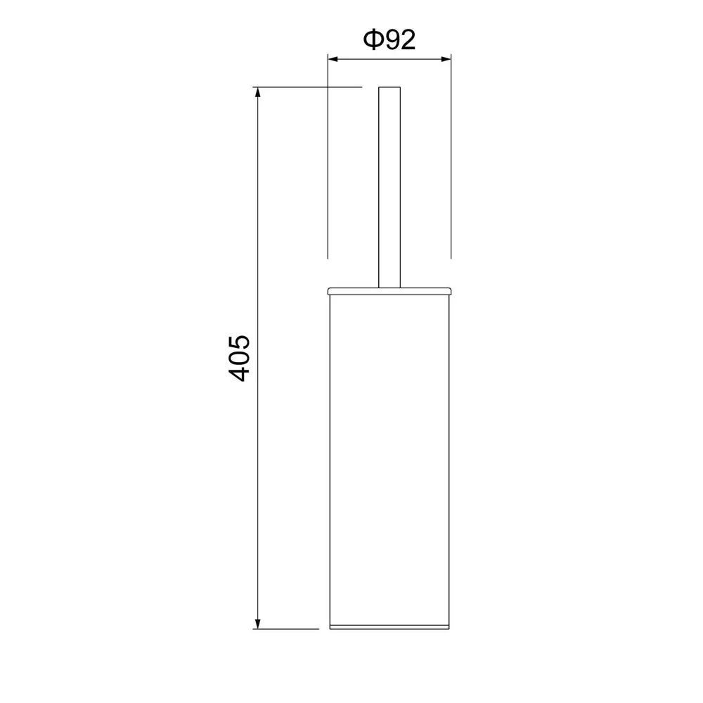 Товар: Щетка для туалета настенно-напольная Timo Saona 13161/16 белый матовый - фото 2 Щетка для туалета настенно-напольная Timo Saona 13161/16 белый матовый — фото 2, Аксессуары для туалета