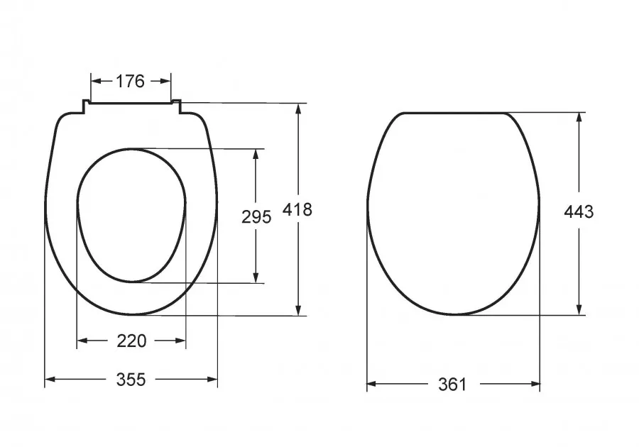 Товар: VICTORIA NORD Сиденье и крышка для унитаза, дюропласт., с механизмом Soft-Closing, черное. ROCA ZRU9000103 - фото 2 VICTORIA NORD Сиденье и крышка для унитаза, дюропласт., с механизмом Soft-Closing, черное. ROCA ZRU9000103 — фото 2, Сиденья для унитаза