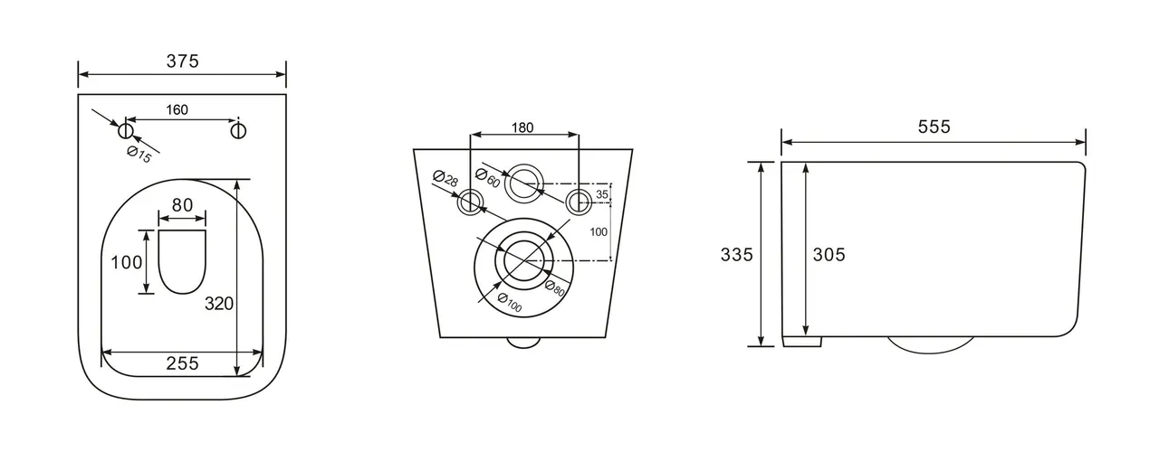 Товар: Унитаз подвесной Tornado Ultra VT1-32T, цвет белый, ультратонкое сиденье soft-close - фото 8 Унитаз подвесной Tornado Ultra VT1-32T, цвет белый, ультратонкое сиденье soft-close — фото 8, Подвесные унитазы