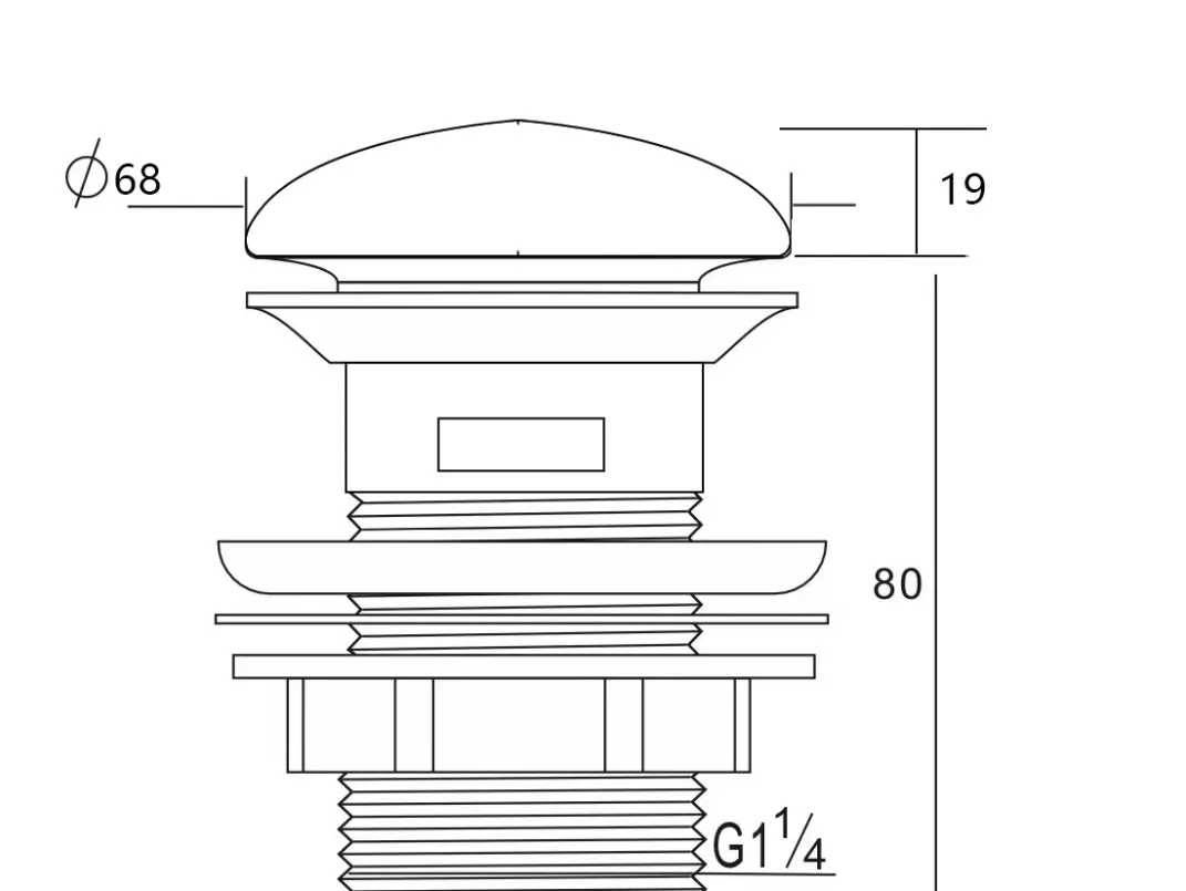 Товар: Донный клапан Aquanet черный матовый, с переливом 00333929 - фото 7 Донный клапан Aquanet черный матовый, с переливом 00333929 — фото 7, Донные клапаны