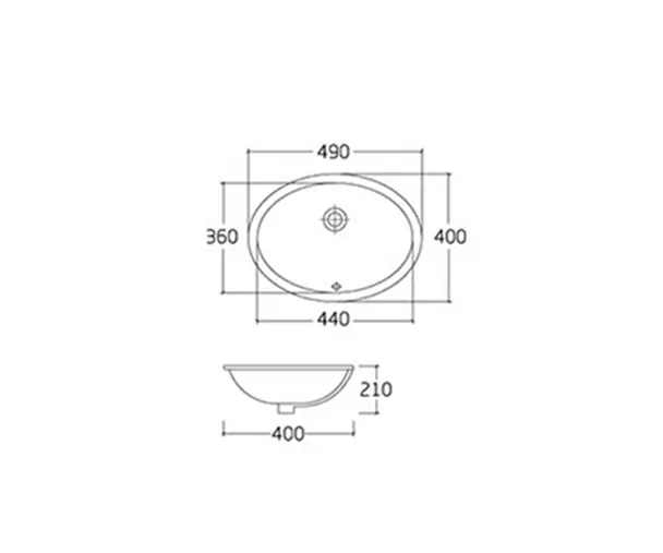 Товар: Раковина Bronze de Luxe Alsace 1707, белый - фото 5 Раковина Bronze de Luxe Alsace 1707, белый — фото 5, Раковины встраиваемые снизу