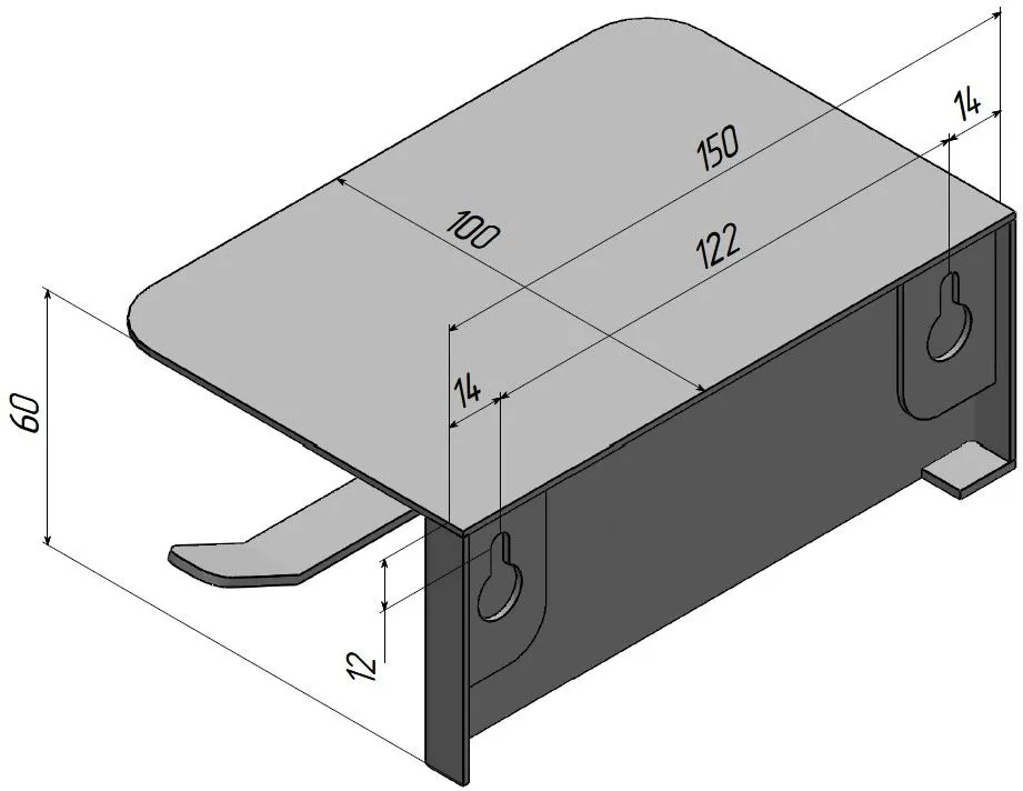 Товар: Держатель туалетной бумаги Aquanet Магнум белый матовый 00336612 - фото 5 Держатель туалетной бумаги Aquanet Магнум белый матовый 00336612 — фото 5, Держатели туалетной бумаги