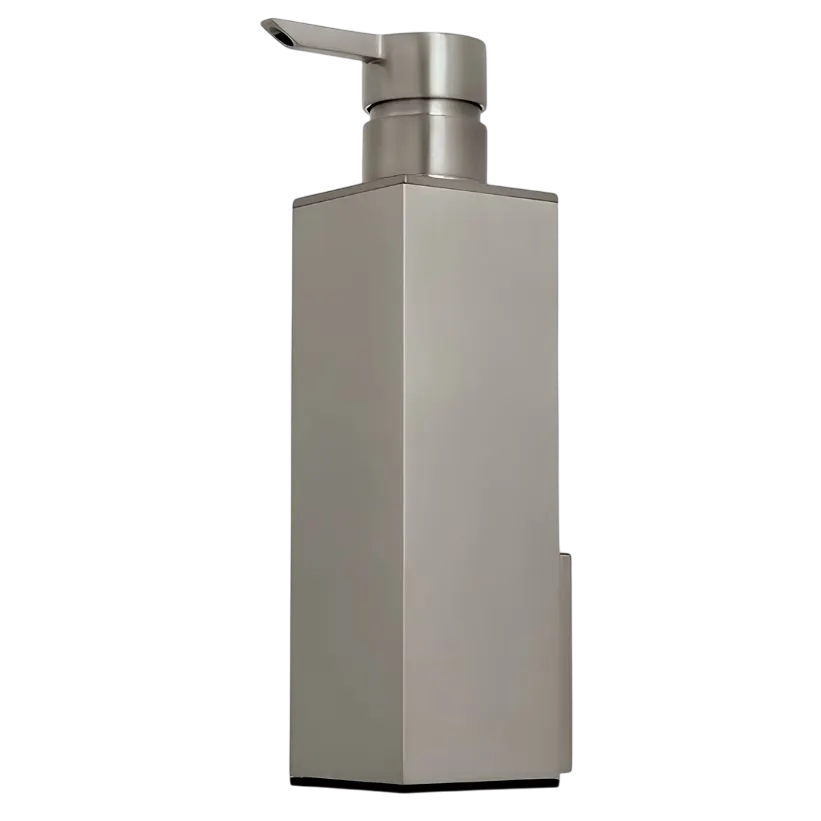 Дозатор COLOMBO DESIGN MINI Q B9343.HPS1 настенный цвет нержавеющая сталь — фото 3, Дозаторы