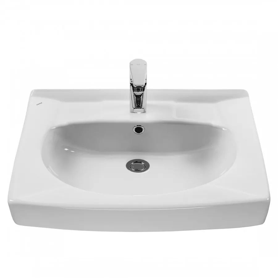 Товар: ПИЛОТ Умывальник 50/60 см. над стир.машиной, хр.кольцо, САНТЕК 1WH110569 - фото 1 ПИЛОТ Умывальник 50/60 см. над стир.машиной, хр.кольцо, САНТЕК 1WH110569 — фото 1, Раковины подвесные