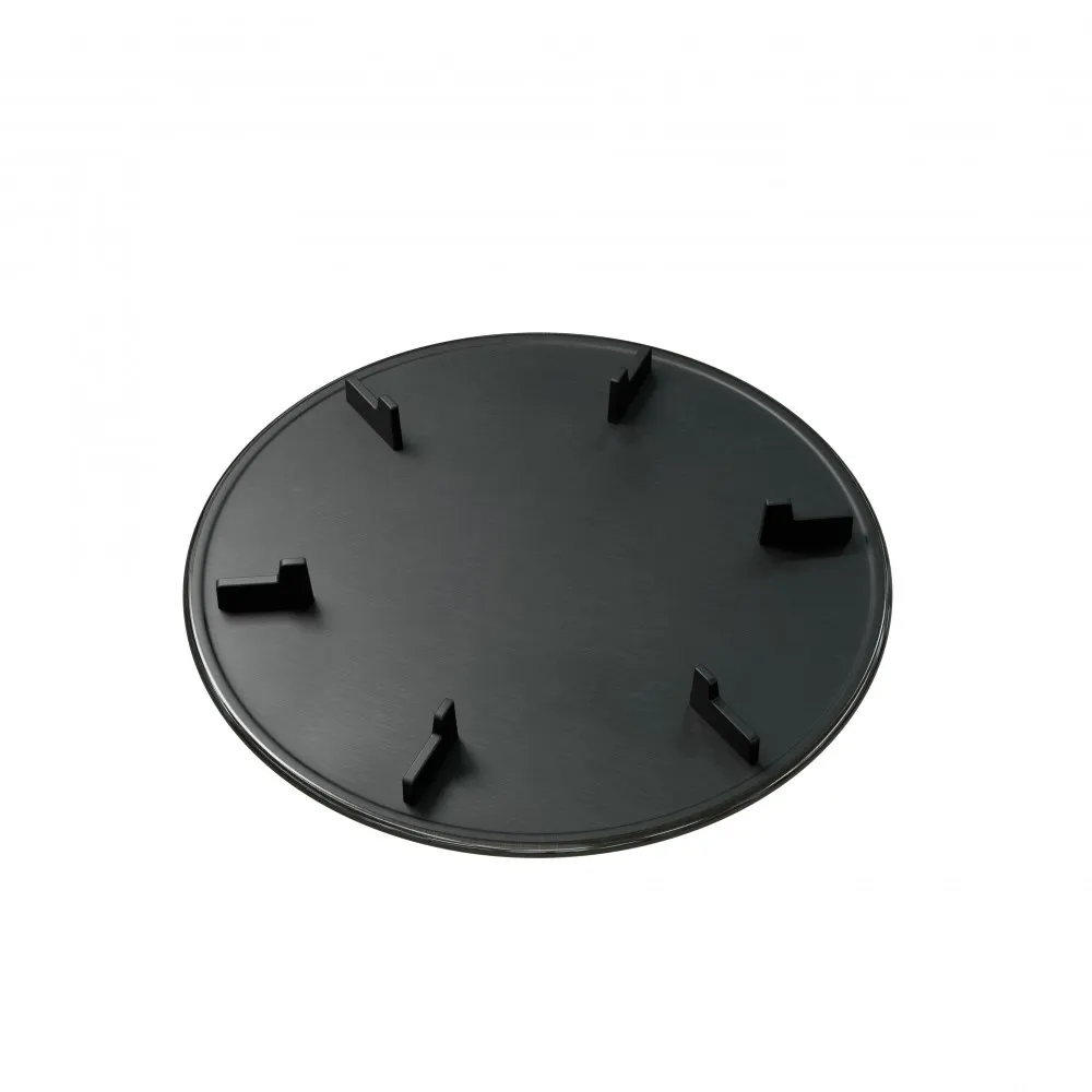 Товар: Декоративная крышка Milacio MCU.004.GM, вороненая сталь - фото 2 Декоративная крышка Milacio MCU.004.GM, вороненая сталь — фото 2, Прочие комплектующие для слива и канализации