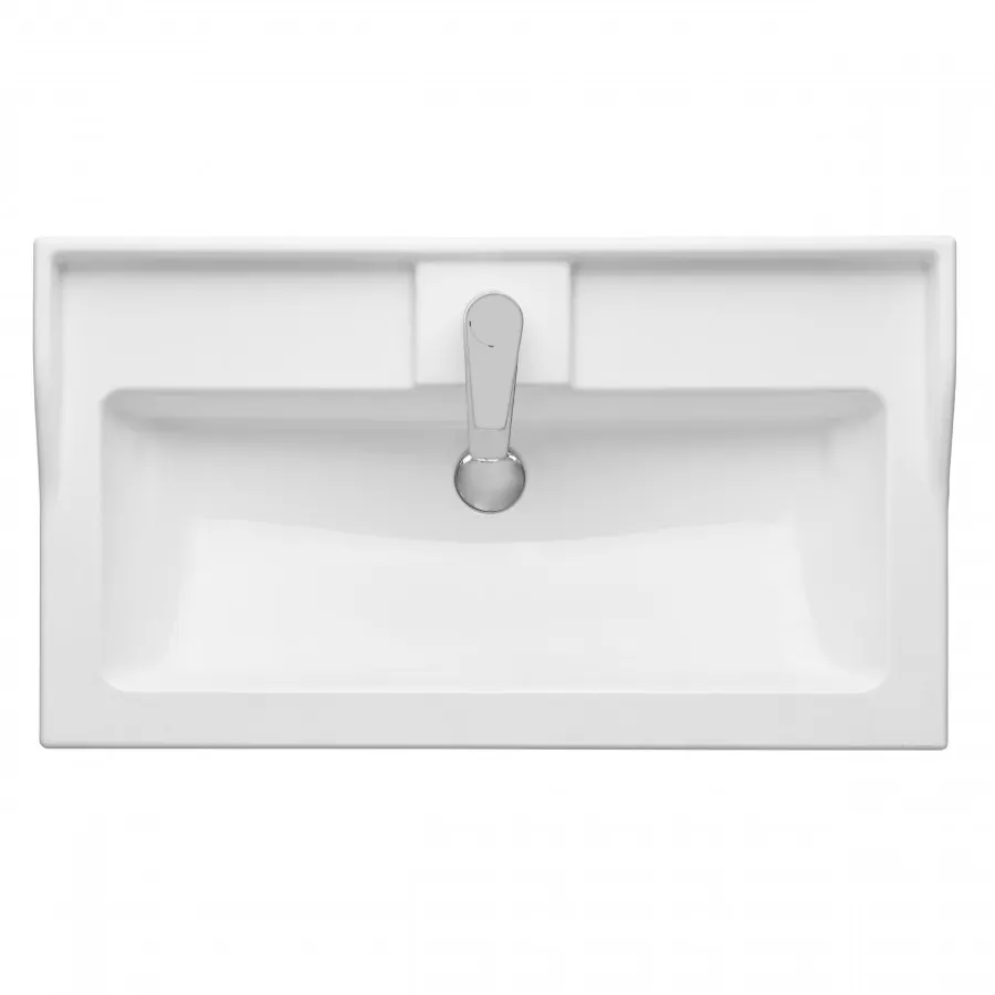 Товар: Раковина ФАБИА 80, белая 1A708031FB010 - фото 3 Раковина ФАБИА 80, белая 1A708031FB010 — фото 3, Раковины