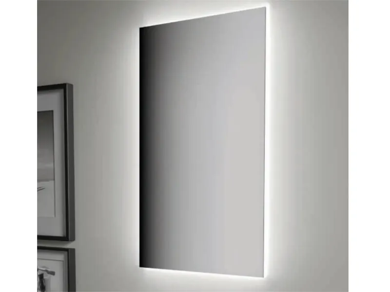 Зеркало HATRIA AREA SQ100070000 настенное с подсветкой — фото 1, Зеркала в ванную комнату