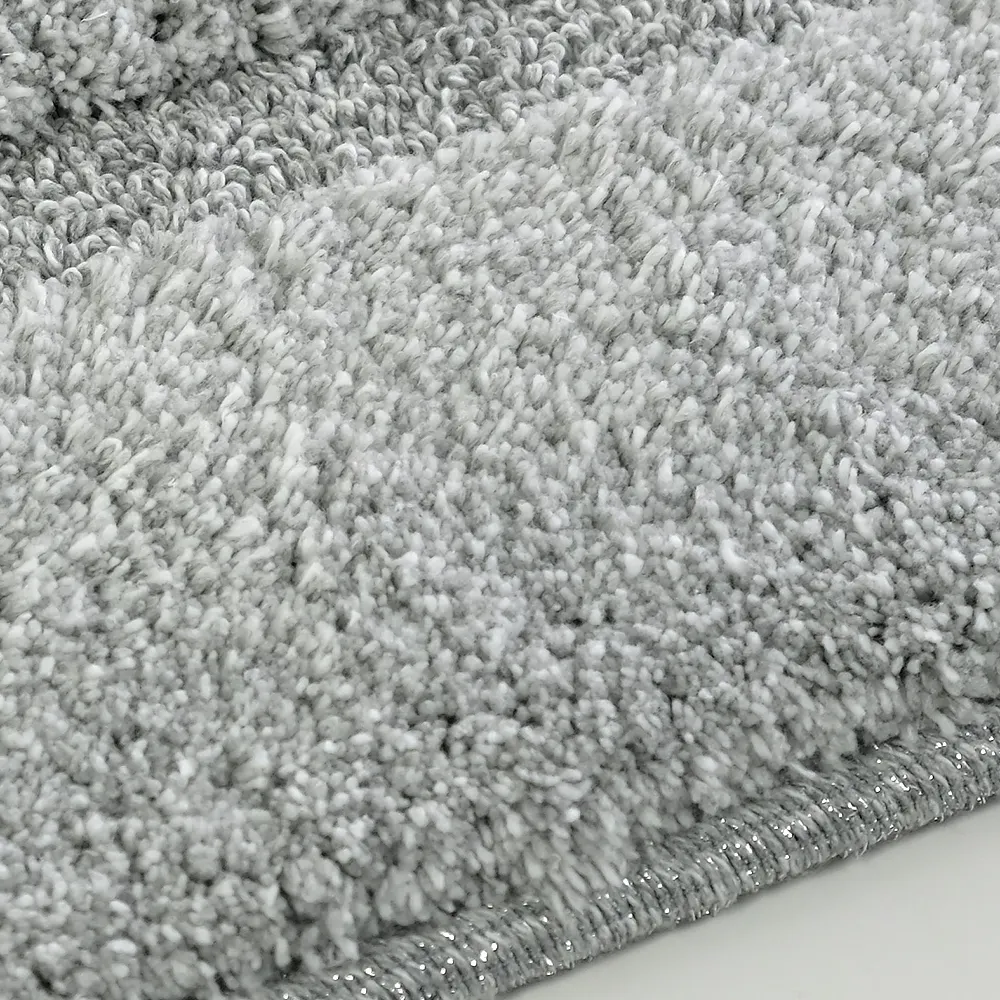 Товар: Коврик д/ванной комнаты 60х120 см., вышивка логотип MIGLIORE, серый, окантовка серебро 31913 - фото 3 Коврик д/ванной комнаты 60х120 см., вышивка логотип MIGLIORE, серый, окантовка серебро 31913 — фото 3, Коврики для ванной комнаты