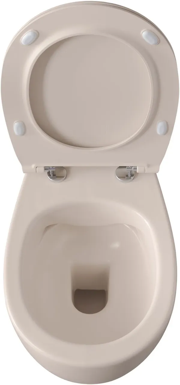 Товар: Чаша подвесного унитаза Allen Brau Fantasy 4.11004.IV айвори - фото 2 Чаша подвесного унитаза Allen Brau Fantasy 4.11004.IV айвори — фото 2, Подвесные унитазы