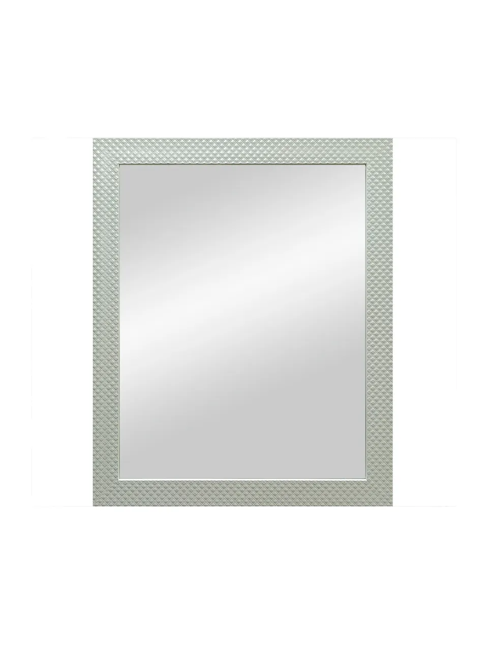 Товар: Зеркало Милана белая 600х740 Б070 - фото 1 Зеркало Милана белая 600х740 Б070 — фото 1, Зеркала в ванную комнату