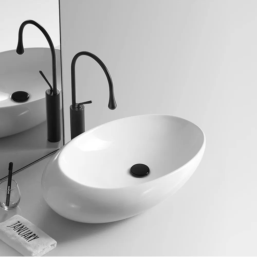 Смеситель TROPFEN B XL для раковины, черный, высокий BOCH MANN BM9634 — фото 5, Смесители для раковины