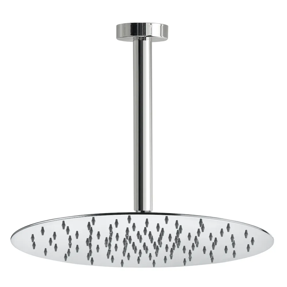 Товар: Верхний душ ультратонкий с кронштейном Fiore 30CR8641, хром - фото 1 Верхний душ ультратонкий с кронштейном Fiore 30CR8641, хром — фото 1, Верхние души