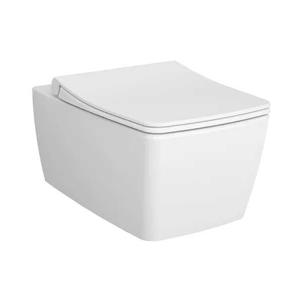 7672B003-0075 Metropole Rim-Ex безободковый подвесной унитаз без сиденья — фото 2, Подвесные унитазы