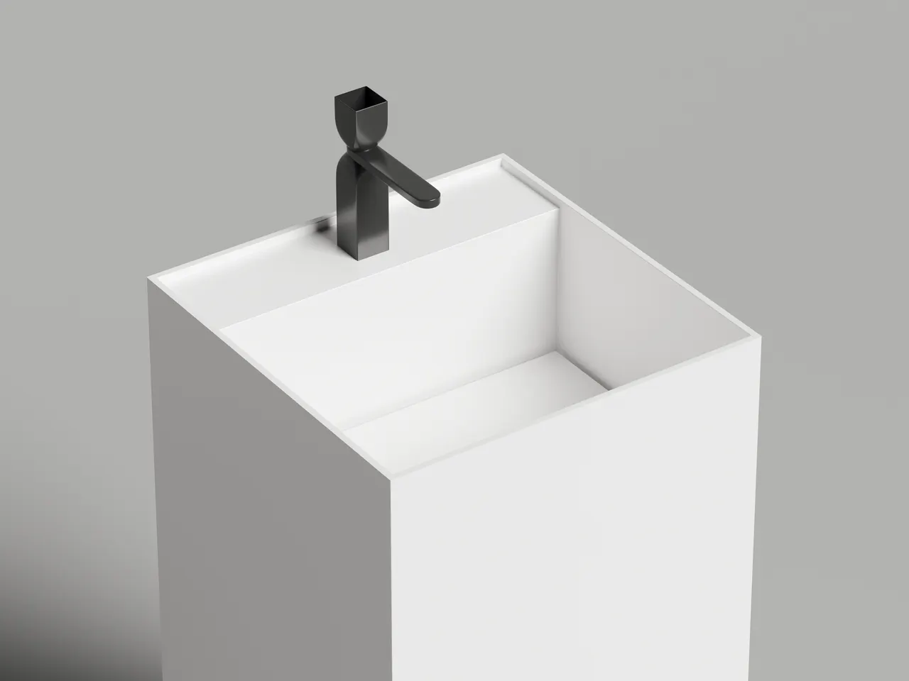 Товар: Раковина напольная ARMONIA SQUARE TOP 01
без отверстия под смеситель 130521TM - фото 2 Раковина напольная ARMONIA SQUARE TOP 01
без отверстия под смеситель 130521TM — фото 2, Раковины