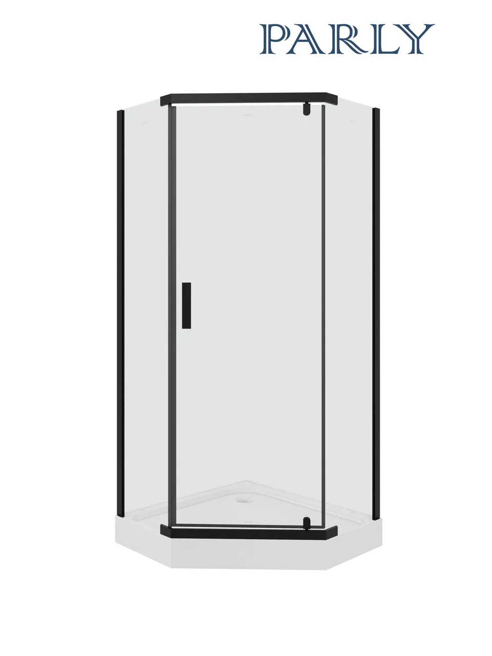 Товар: Уголок ZPE911BE душевой PARLY с поддоном (90х90х190) - фото 5 Уголок ZPE911BE душевой PARLY с поддоном (90х90х190) — фото 5, Душевые уголки