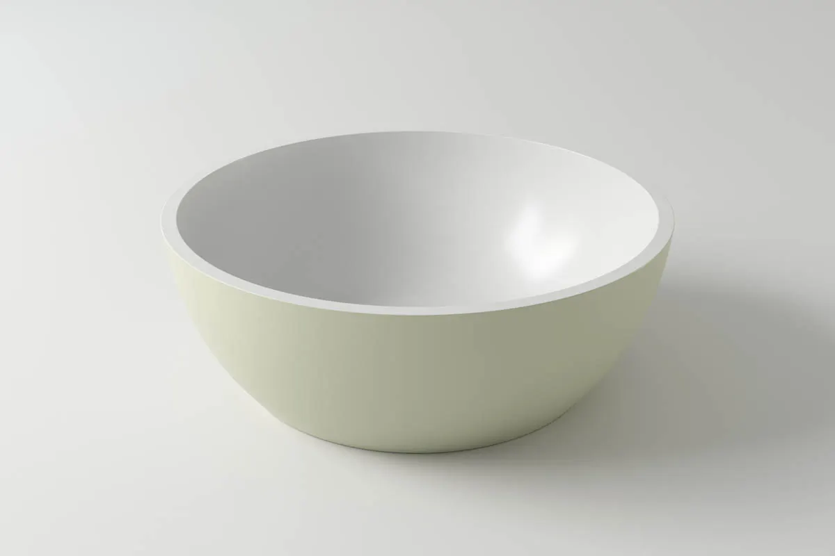 Раковина MOON Soft Rock DUO 43 Х 43 RAL* 1.02.001.11.2 — фото 5, Раковины