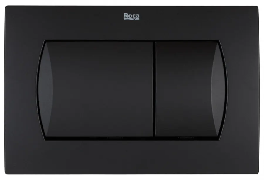 In-Wall Клавиша для инсталляции, двойная 62В, черный матовый. ROCA 78901160B6 — фото 1, Инсталляции для унитазов