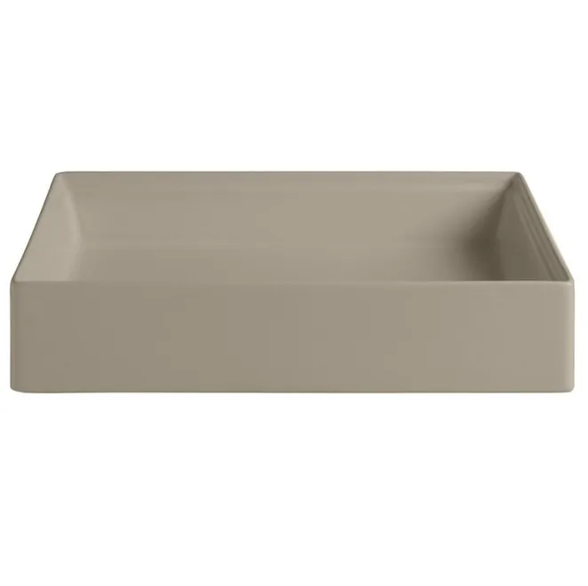 Раковина Artceram Scalino накладная без отверстий цвет Brown matera SCL002 41 00 — фото 3, Раковины накладные