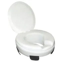 Сиденье для туалета эргономичное с крышкой для инвалидов, шт 15033.W — фото 1, Сиденья