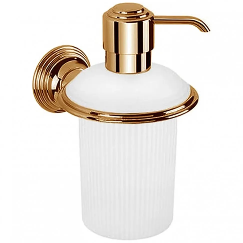 Дозатор COLOMBO DESIGN HERMITAGE B9335.OA настенный цвет античная латунь — фото 1, Дозаторы