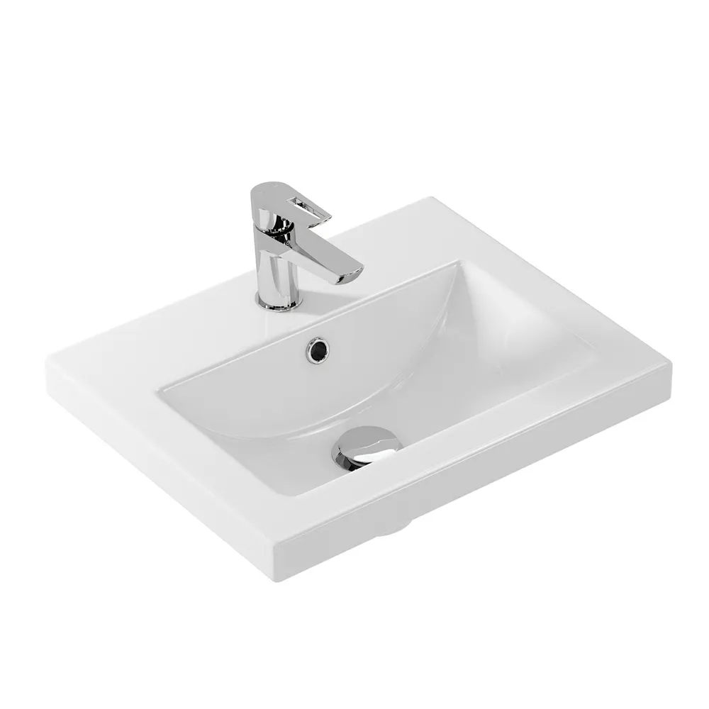 Раковина Cersanit Como UM-COM50/1, 50 см — фото 1, Раковины