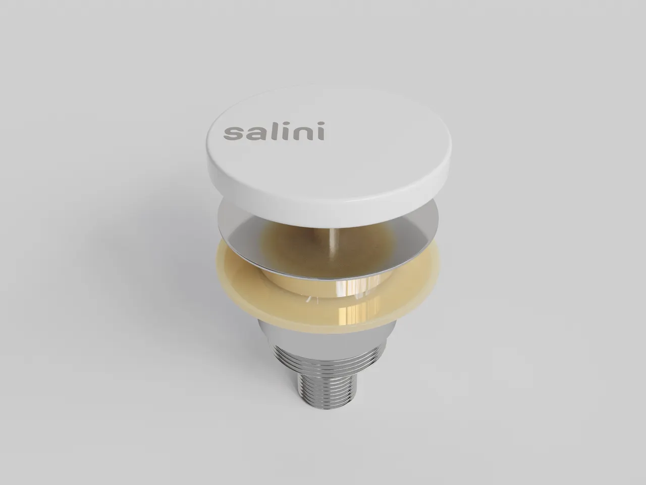 Товар: Донный клапан для ванны D 402 покраска по RAL 152201MF - фото 2 Донный клапан для ванны D 402 покраска по RAL 152201MF — фото 2, Донные клапаны