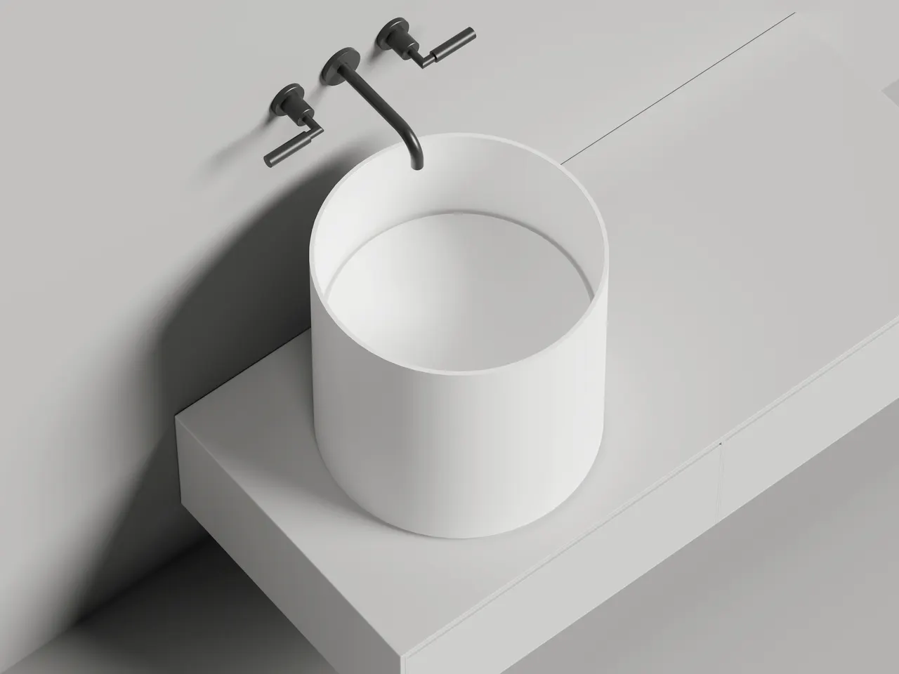 Товар: Раковина накладная ARMONIA ROUND 03 покраска по RAL полностью 130423MF - фото 2 Раковина накладная ARMONIA ROUND 03 покраска по RAL полностью 130423MF — фото 2, Раковины