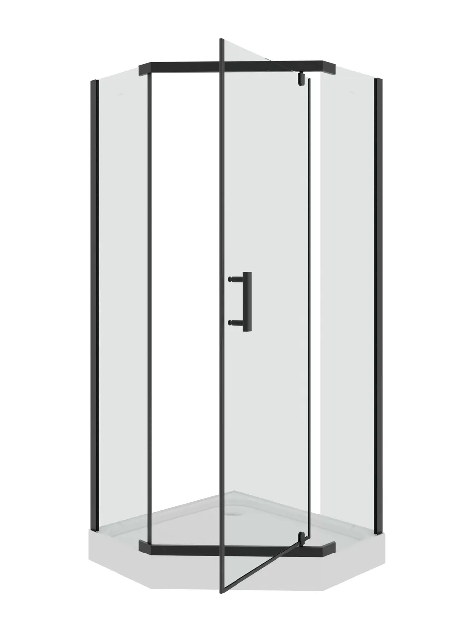 Товар: Уголок ZPE911BE душевой PARLY с поддоном (90х90х190) - фото 8 Уголок ZPE911BE душевой PARLY с поддоном (90х90х190) — фото 8, Душевые уголки