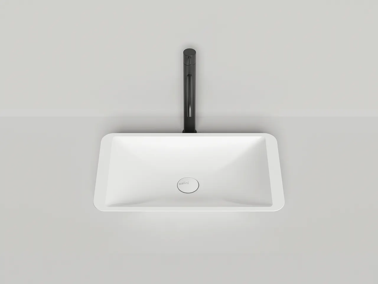 Раковина накладная CALLISTA 03 покраска по RAL полностью 1101207SMF — фото 2, Раковины