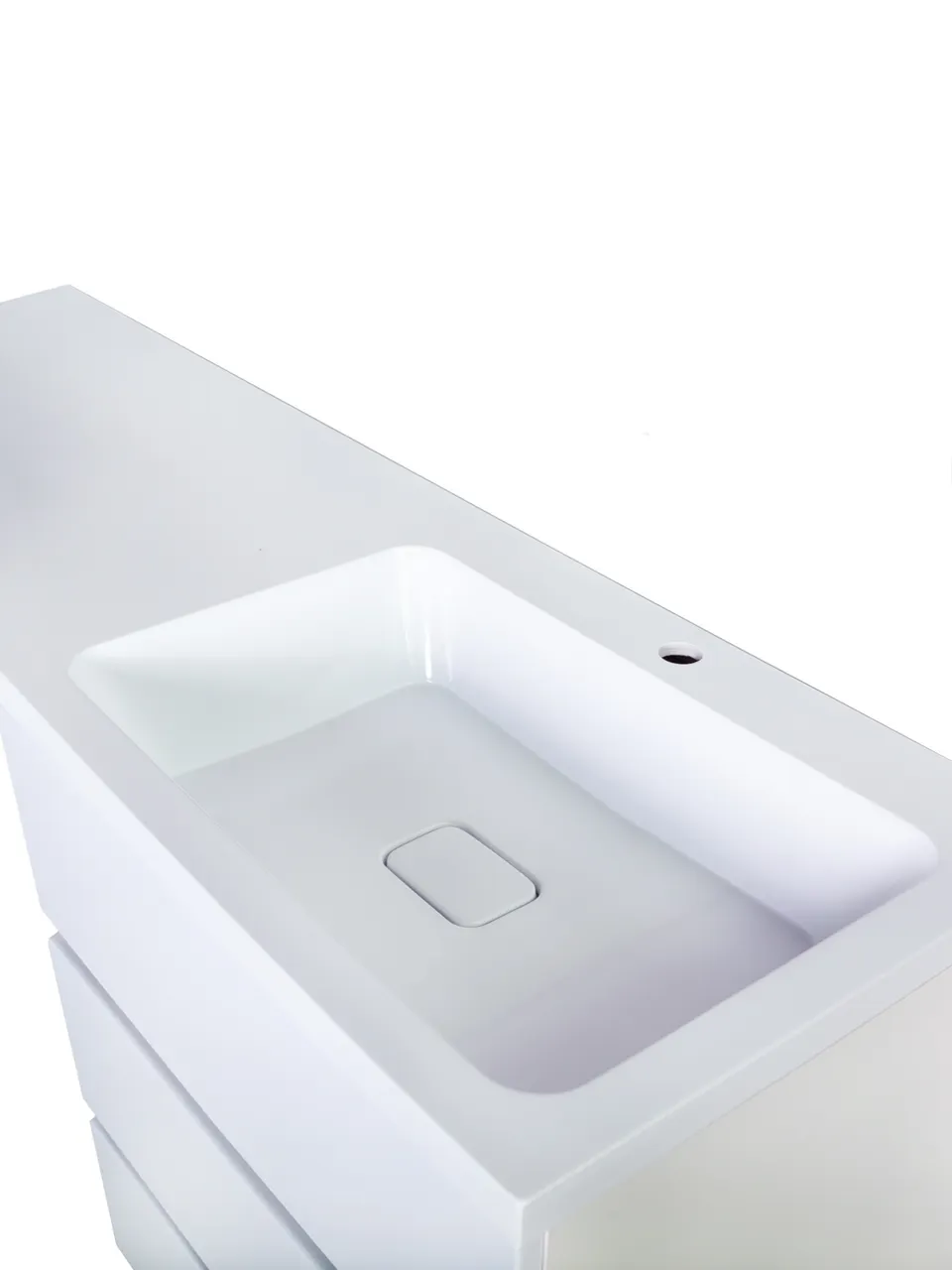 Orange Sistema ST-70TUW+RAR Тумба напольная с правой раковиной 130 см под стиральную машину, белый ST-70TUW+RAR — фото 5, Тумбы под раковину