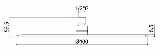 Товар: Верхний душ Paffoni Energy ZSOF103CR хром - фото 1 Верхний душ Paffoni Energy ZSOF103CR хром — фото 1, Верхние души