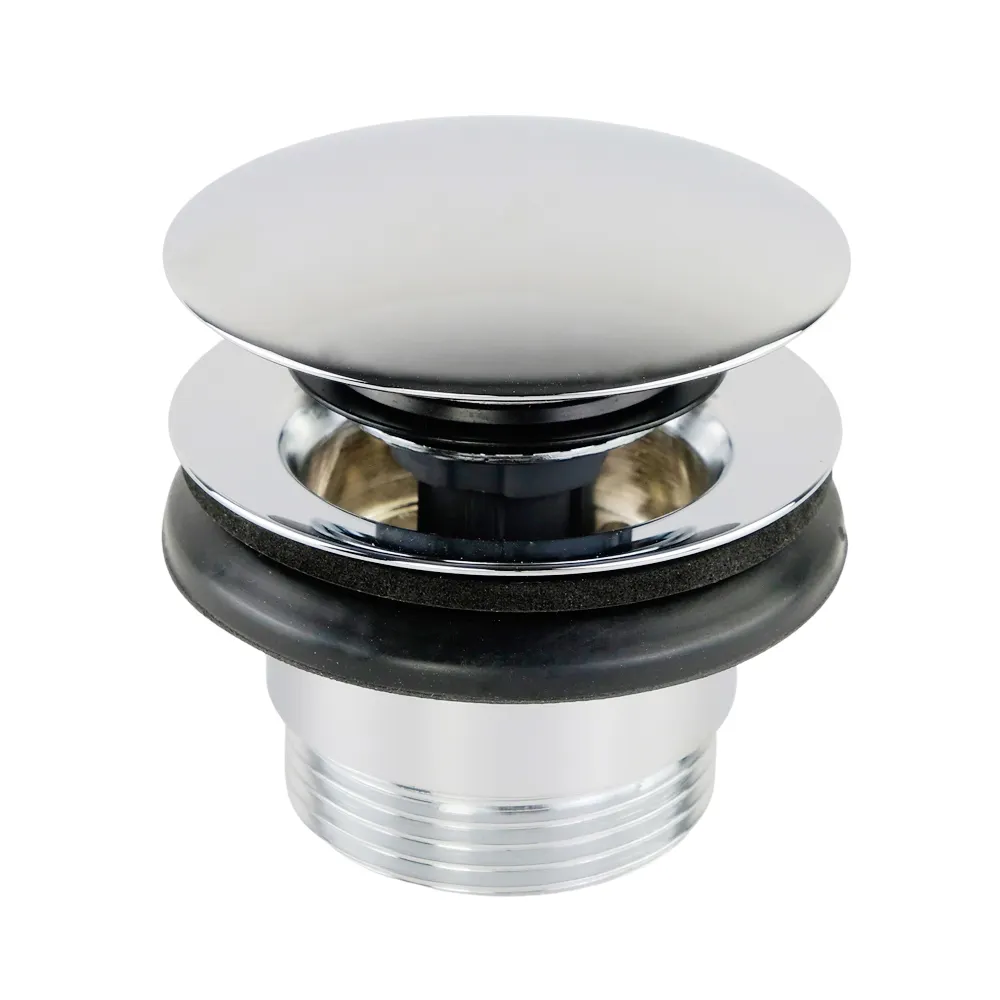 RICAMBI Донный клапан "click-clack", универсальный, хром 31771 — фото 1, Донные клапаны