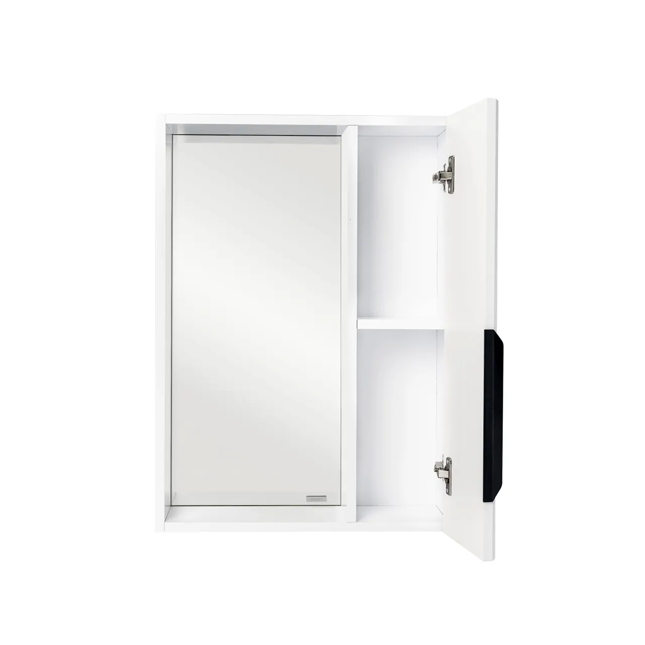 Зеркало со шкафом VIANT СИЦИЛИЯ 60 белый (VSIC60BEL-ZSH) — фото 1, Зеркальные шкафы в ванную