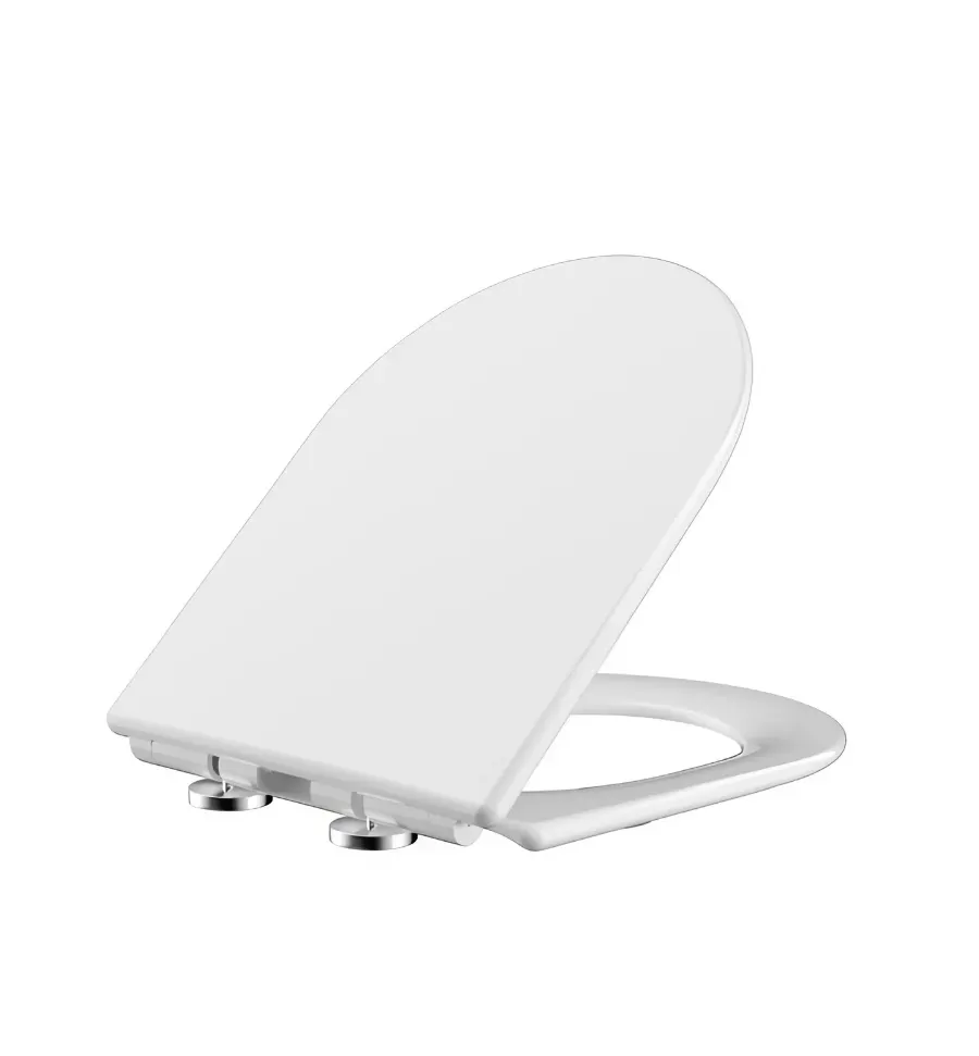 Сиденье BERNINA, BERNINA F дюропласт с микролифтом и креплениями Ceruttispa CT7586 — фото 1, Сиденья для унитаза