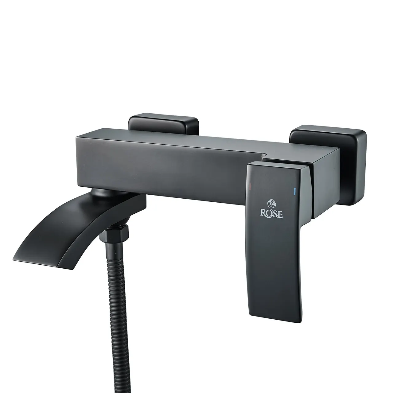 Товар: Смеситель для ванны Rose R1552H, черный - фото 1 Смеситель для ванны Rose R1552H, черный — фото 1, Смеситель для ванны