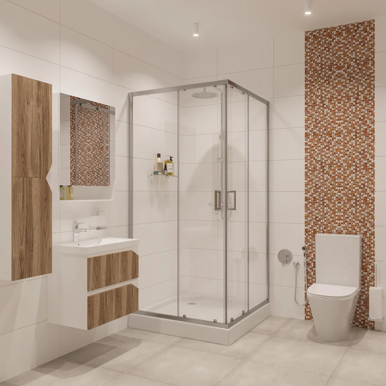 Товар: Душевое ограждение Niagara Nova NG-6609-08 (100х100х195) квадрат,хром,двери раздвижные,стекло прозрачное,1 место 66090811 - фото 2 Душевое ограждение Niagara Nova NG-6609-08 (100х100х195) квадрат,хром,двери раздвижные,стекло прозрачное,1 место 66090811 — фото 2, Душевые уголки