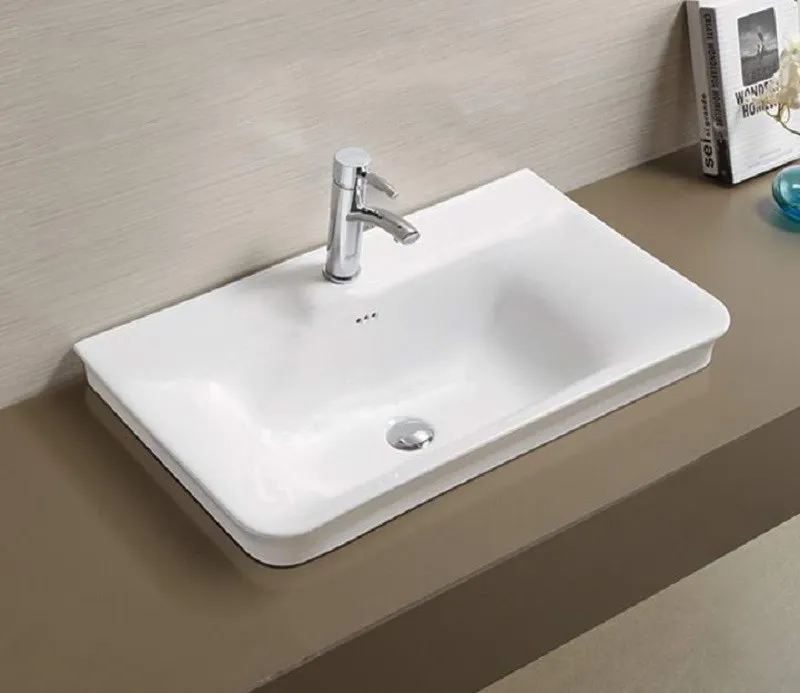 Товар: Умывальник CeramaLux 851-80 - фото 3 Умывальник CeramaLux 851-80 — фото 3, Раковины