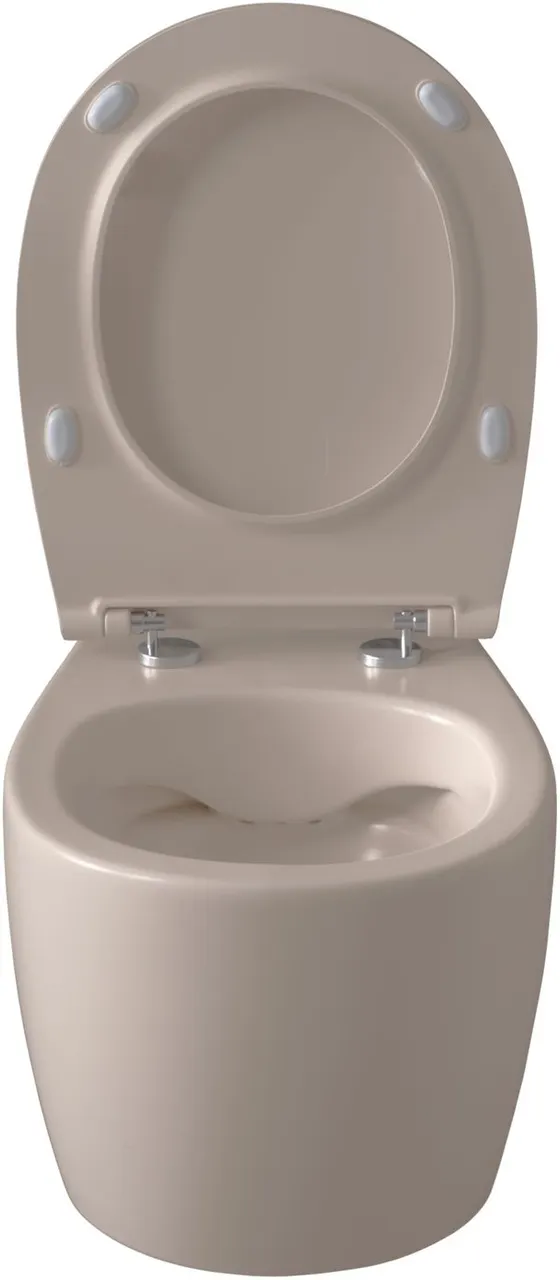 Товар: Чаша подвесного унитаза Allen Brau Fantasy 4.11004.IV айвори - фото 7 Чаша подвесного унитаза Allen Brau Fantasy 4.11004.IV айвори — фото 7, Подвесные унитазы