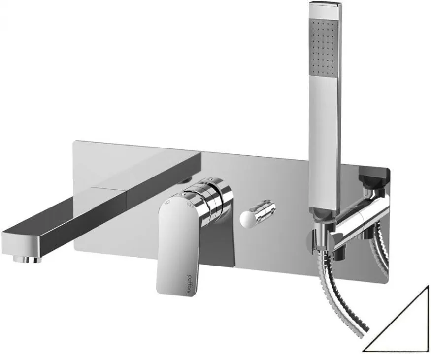 Товар: Смеситель для ванны с душем Paffoni Tilt TI001BO (с внутренней частью) - фото 1 Смеситель для ванны с душем Paffoni Tilt TI001BO (с внутренней частью) — фото 1, Смеситель для ванны