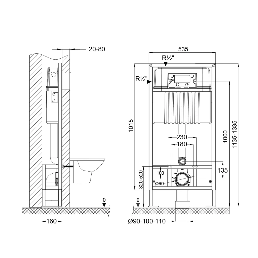 Товар: SET Инсталляция Sava Free Standing + клавиша смыва BETTOSERB матовый черный BRICKS SFS40006481 - фото 1 SET Инсталляция Sava Free Standing + клавиша смыва BETTOSERB матовый черный BRICKS SFS40006481 — фото 1, Инсталляции для унитазов