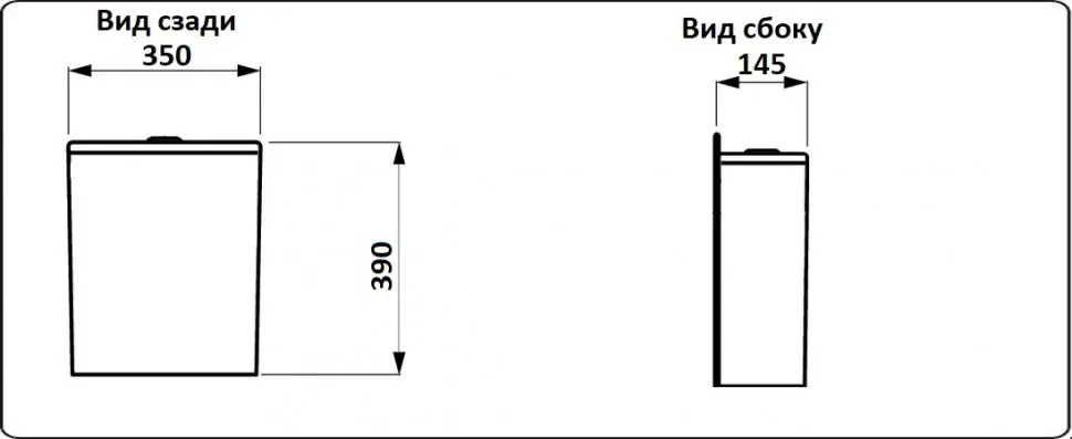 Унитаз напольный CeramaLux 1222A 1222-1A — фото 3, Напольные унитазы