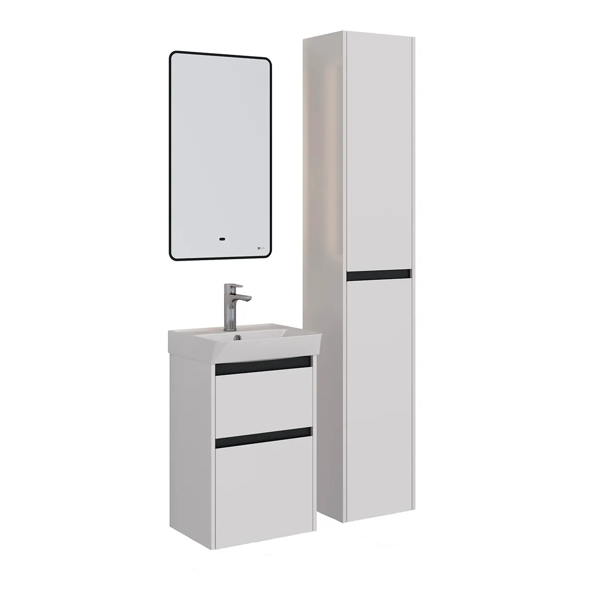 Товар: Зеркало Lemark MIOBLACK 45х80 см с интерьерной подсветкой, с подогревом LM45ZM-black - фото 4 Зеркало Lemark MIOBLACK 45х80 см с интерьерной подсветкой, с подогревом LM45ZM-black — фото 4, Зеркала в ванную комнату